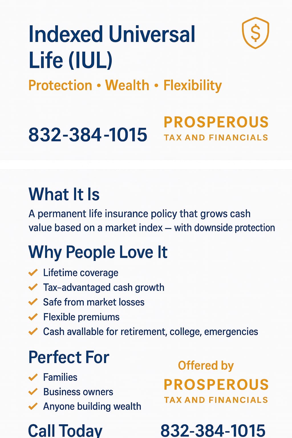 IUL Insurance - Protection, Wealth, and Flexibility